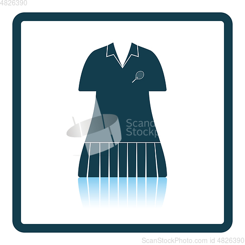 Image of Tennis woman uniform icon