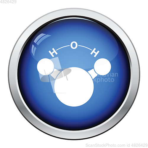 Image of Icon of chemical molecule water