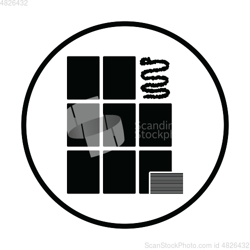 Image of Wall tiles icon
