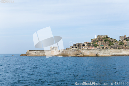 Image of Hashima Island in Japan