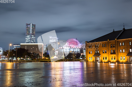 Image of Yokohama at night