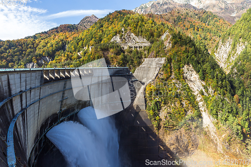 Image of Kurobe Dam in Japan