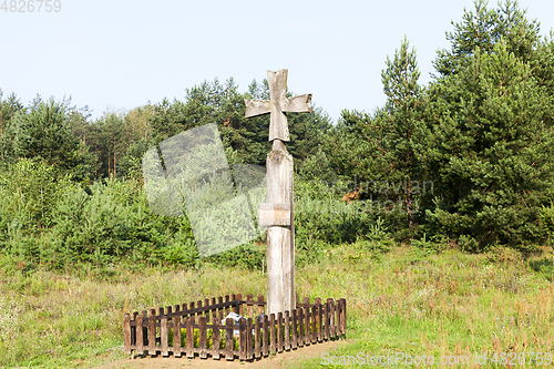 Image of Religious wooden cross