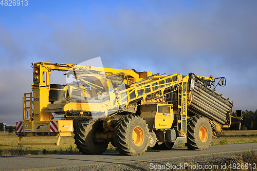 Image of ROPA euro-Maus Sugar Beet Cleaner Loader on Road