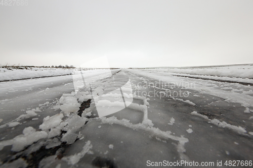 Image of Ruts on the road