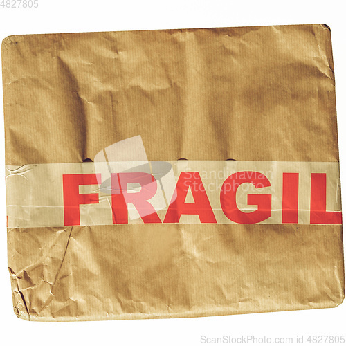 Image of Vintage looking Fragile picture
