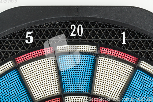 Image of old darts board