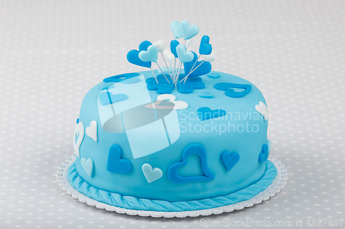 Image of Birthday valentine cake