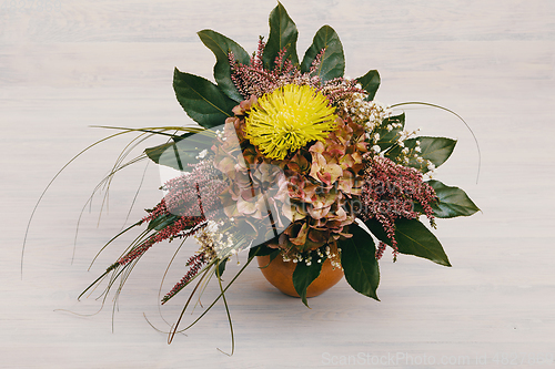 Image of Bouquet of fresh heather bouquet