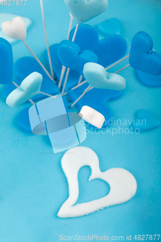 Image of Birthday valentine cake