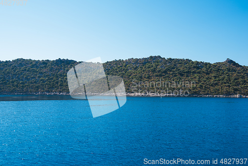 Image of ancient city on the Kekova