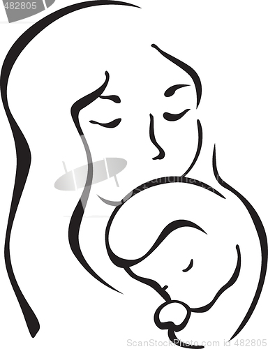 Image of Mother and child