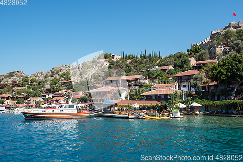 Image of Cafe at sea coast