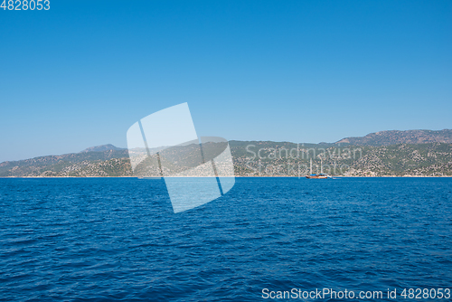 Image of ancient city on the Kekova