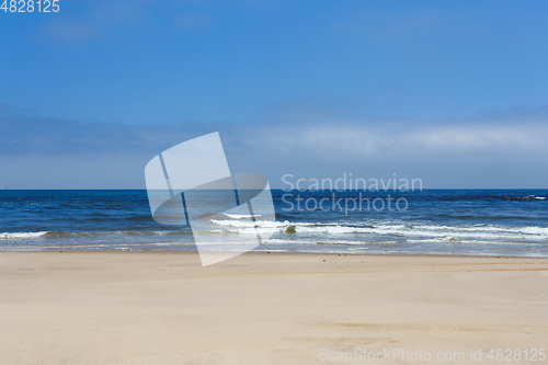 Image of Atlantic ocean sandy beach