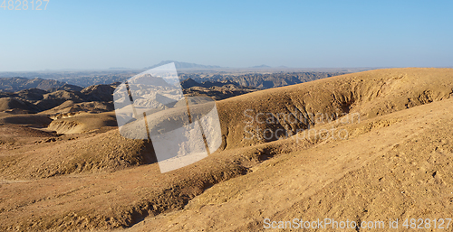 Image of Namibia moonscape near Swakopmud