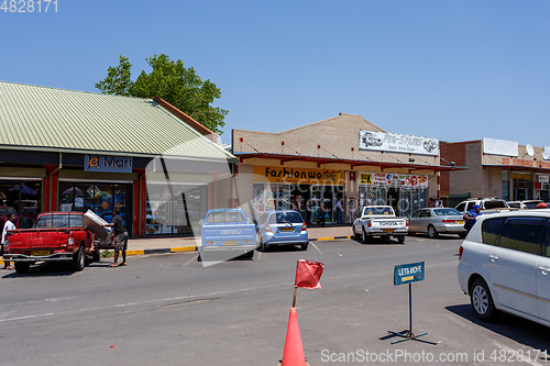 Image of Street in Francis Town, Botswana