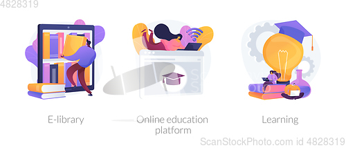 Image of Education and training vector concept metaphors.