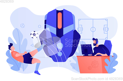 Image of Sports games concept vector illustration.