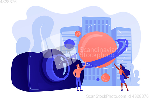 Image of Video design concept vector illustration.