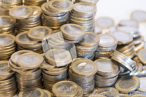 Image of lots of euro coins