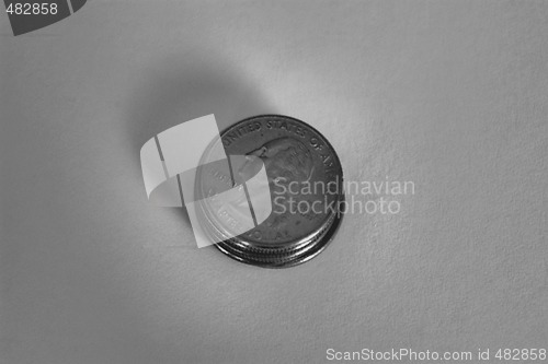 Image of Stack of quarters