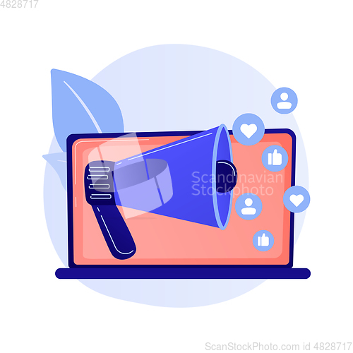 Image of Backup server abstract concept vector illustration.