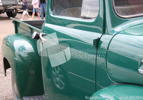 Image of Vintage Green Truck