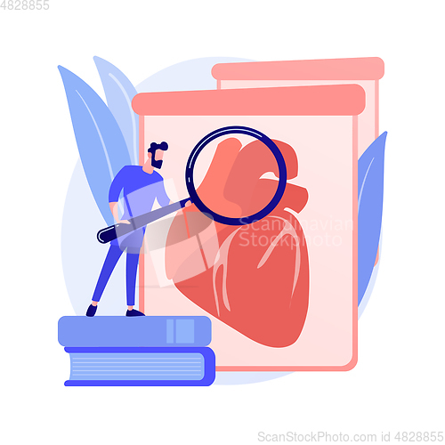 Image of Lab-grown organs abstract concept vector illustration.