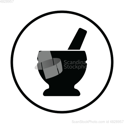 Image of Mortar and pestle icon