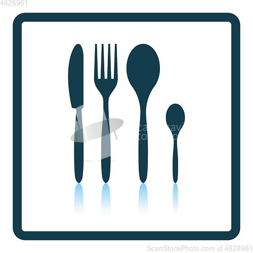 Image of Silverware set icon