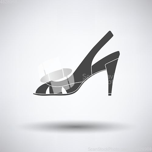 Image of Woman heeled sandal icon