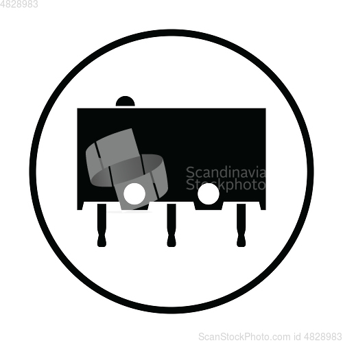 Image of Micro button icon icon