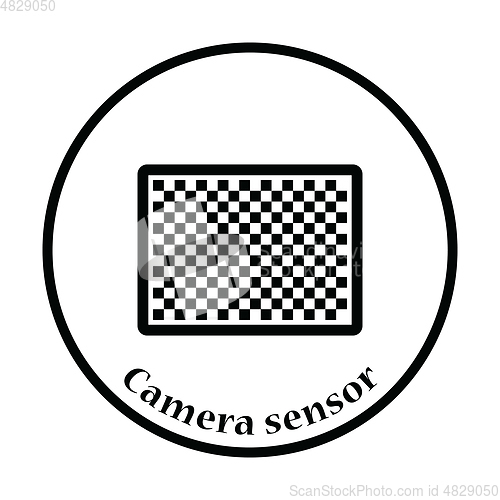 Image of Icon of photo camera sensor