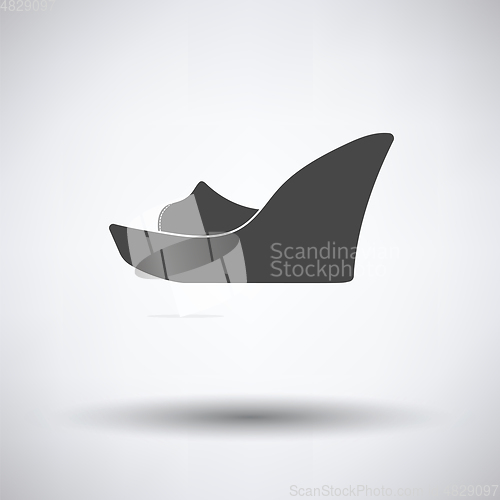Image of Platform shoe icon