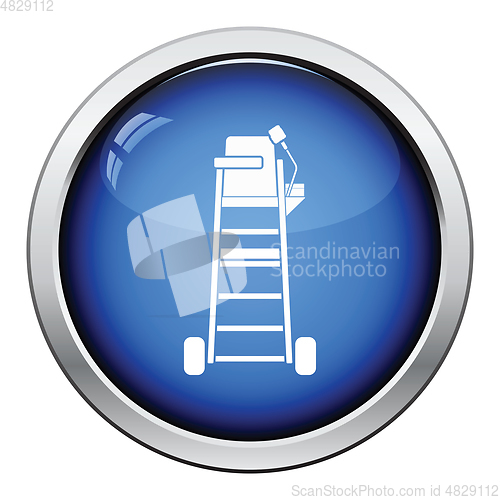 Image of Tennis referee chair tower icon