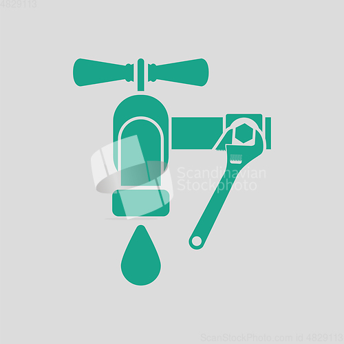 Image of Icon of wrench and faucet