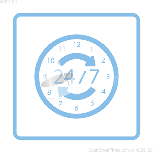 Image of 24 hour icon