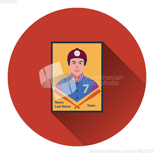 Image of Baseball card icon