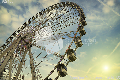 Image of The Big Wheel in Paris, France