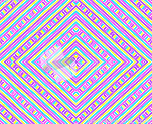 Image of Background with bright colorful concentric pattern