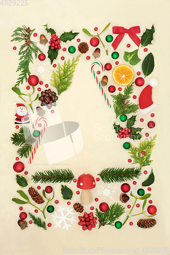 Image of Christmas Tree Composition for the Festive Season