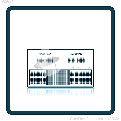 Image of Tennis scoreboard icon