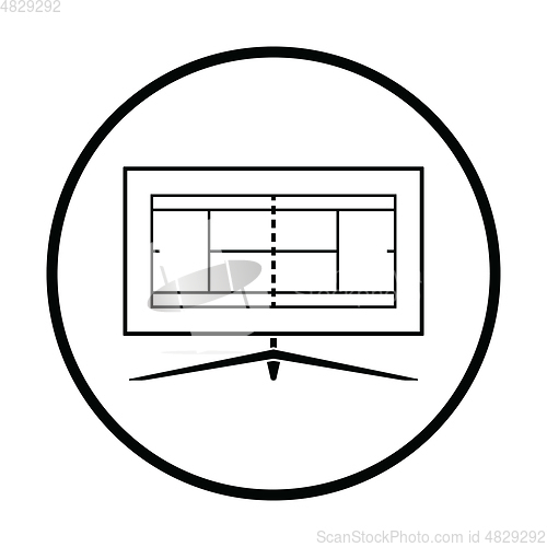 Image of Tennis TV translation icon