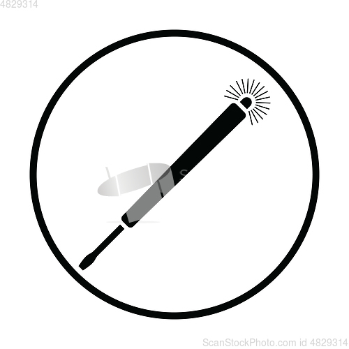 Image of Electricity test screwdriver icon