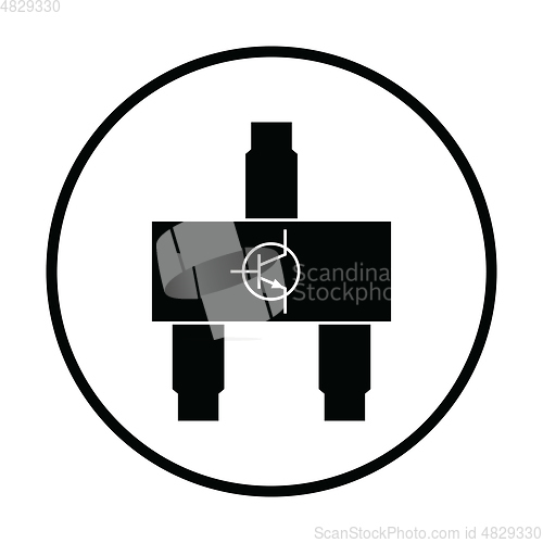 Image of Smd transistor icon
