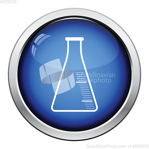 Image of Icon of chemistry cone flask