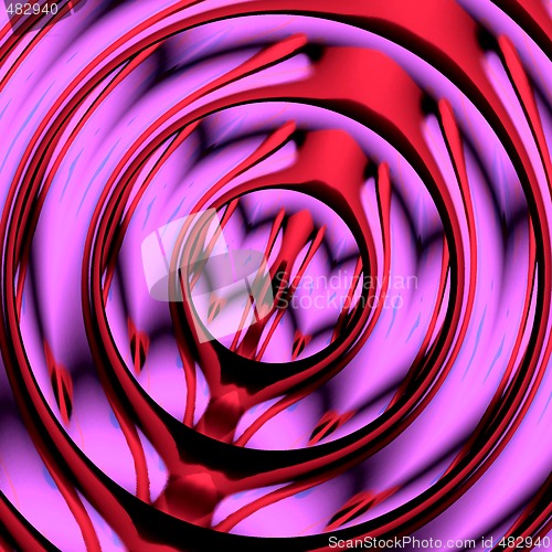 Image of Abstract 3d background