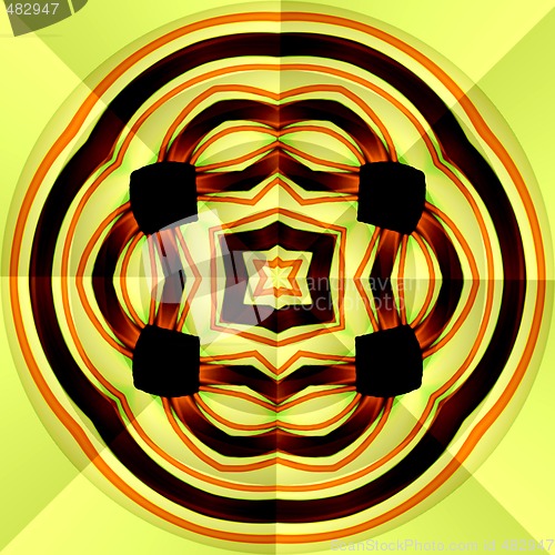 Image of Abstract 3d background
