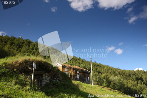 Image of Grass roof house